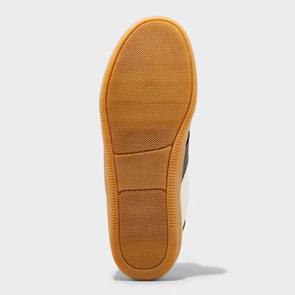 Spencer Fashion Sneakers With Memory Foam Universal Thread White & Black Size 8 - Picture 4 of 4